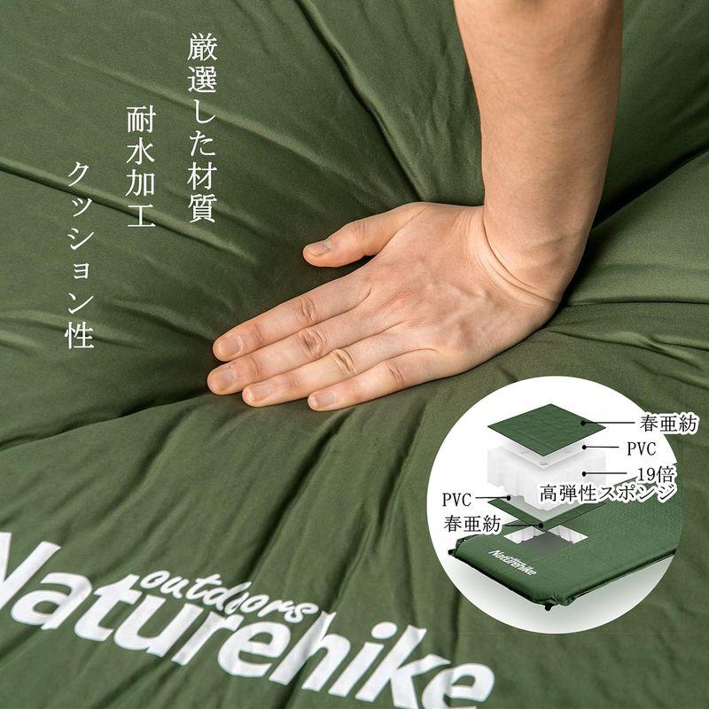 Naturehike 自動膨張 エアーマット インフレーター 厚手10cm エアー 