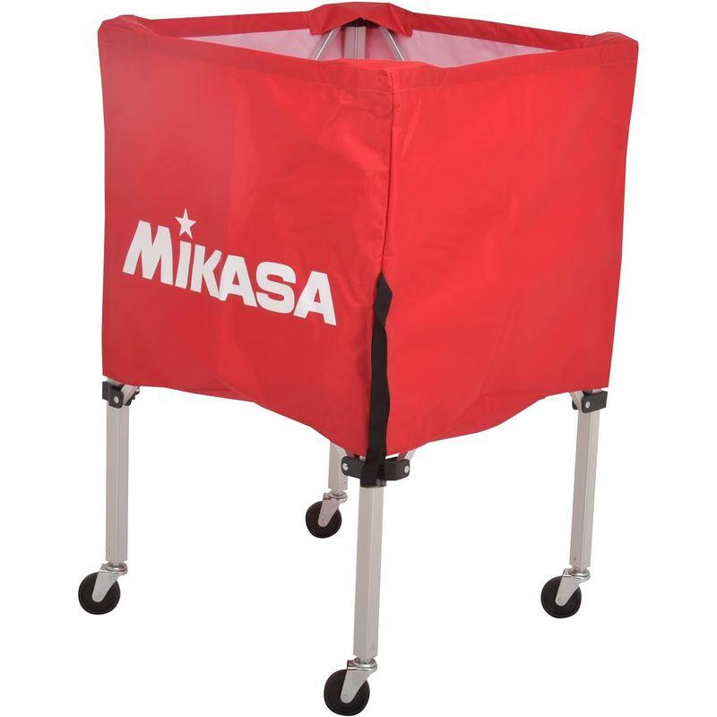 ミカサ(MIKASA) ボールカゴ(箱形)小 3点セットフレーム・幕体・キャリーケースレッド BC-SP-SS R SP SS ボールカゴ 小 MIKASA 箱形 3点セットフレーム 幕体 キャリーケースレッド BC サイズ