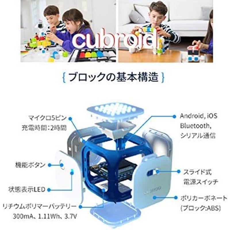 CUBROID「キューブロイド」無線 プログラミング ブロック 想像力と創造力を育てる STEM STEAM 教材 教育 キューブロイド 無線 プログラミング ブロック 想像力と創造力を育てる STEM STEAM 教材 教育 キューブロイドは