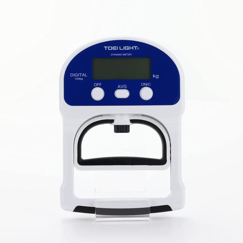 TOEI LIGHT(トーエイライト) デジタル握力計TL2 日本製 体力測定手順対応 5~100用(0，1単位) ロードセル式 T1854 日本製 ロードセル式 LIGHT トーエイライト デジタル握力計TL2 体力測定手順対応 100用 0，1単位 T1854