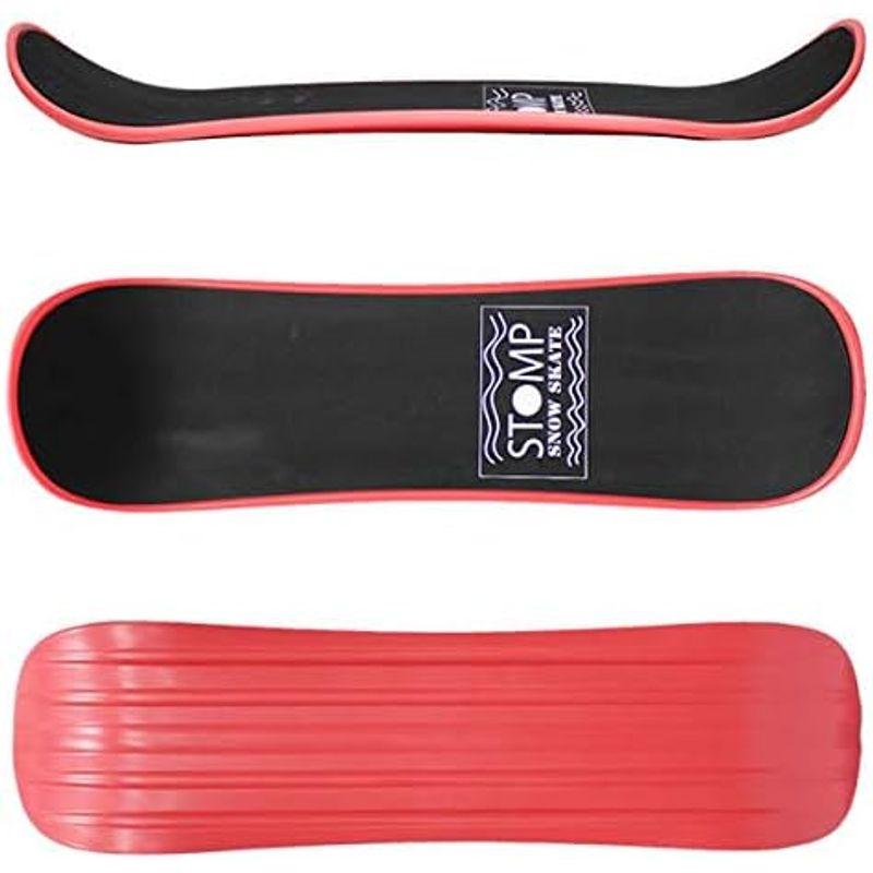 【公式】 stomp スノースケート STOMPボードライド 80.5×23.5cm レッド スノースケートデッキ SNOW SKATEBOARD 【T2012844836】(10972円)