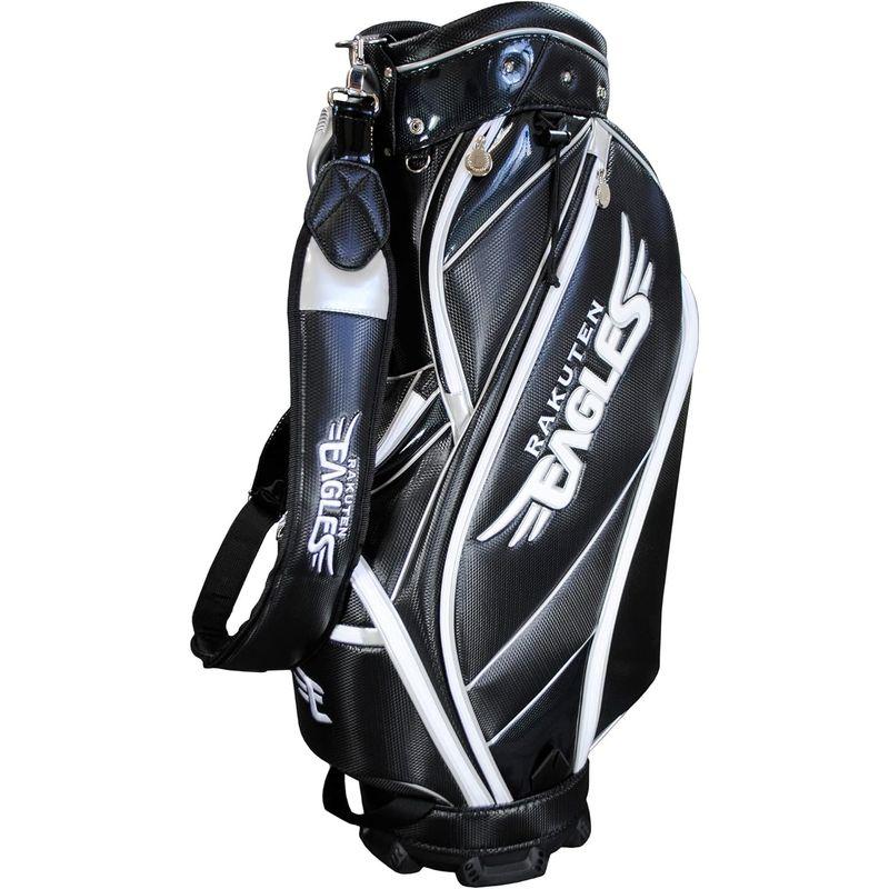 レザックス(LEZAX) 東北楽天ゴールデンイーグルス 9.5型キャディバッグ ブラック RECB-2461 LEZAX 東北楽天ゴールデンイーグルス 5型キャディバッグ ブラック RECB サイズ
