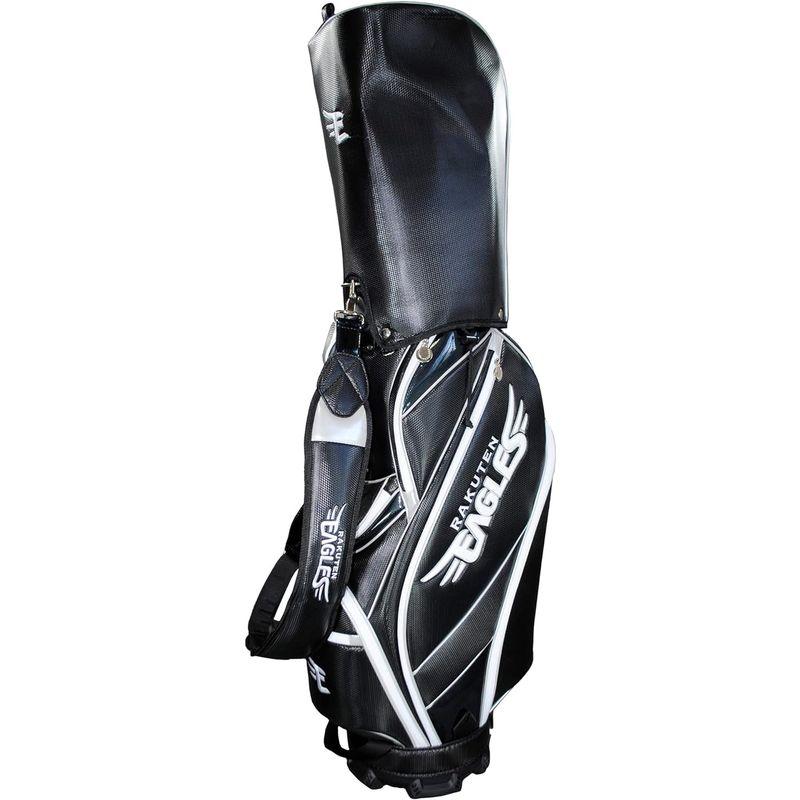 レザックス(LEZAX) 東北楽天ゴールデンイーグルス 9.5型キャディバッグ ブラック RECB-2461 LEZAX 東北楽天ゴールデンイーグルス 5型キャディバッグ ブラック RECB サイズ