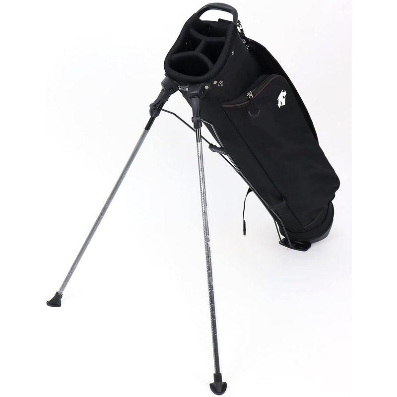 デサント ゴルフ キャディバッグ スタンド コンパクト 2.0kg 6.5型 4分割 47インチ対応 ゴルフ DQBVJJ05 メンズ BK ゴルフ キャディバッグ スタンド コンパクト 0kg 5型 4分割 47インチ対応 DQBVJJ05 メンズ BK