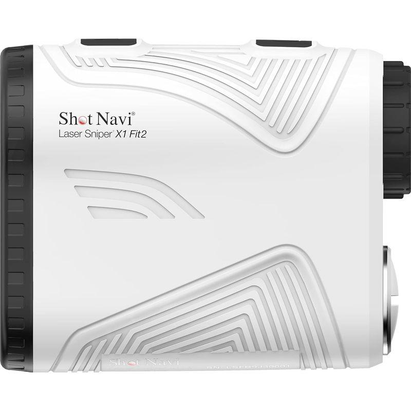Shot Navi(ショットナビ) ゴルフ レーザー距離測定器 LaserSniper X1 Fit2 WH 軽量・超コンパクト 高低差 レ 超コンパクト 高低差 Navi ショットナビ ゴルフ レーザー距離測定器 LaserSniper X1 Fit2 WH 軽量 レ