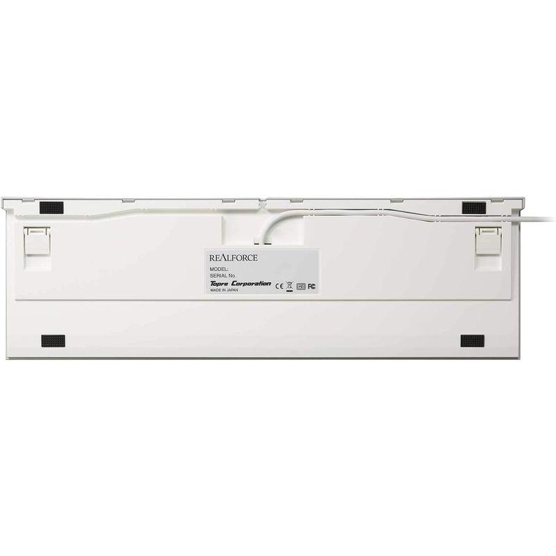 東プレ R2-JPVM-WH REALFORCE R2 for MAC 日本語 フルキーボード （114配列 標準）：シルバー/白 昇華印刷 R2 JPVM WH REALFORCE for MAC 日本語 フルキーボード 114配列 標準 ：シルバー/白 昇華印刷