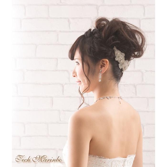 ヘッドドレスリボン付き