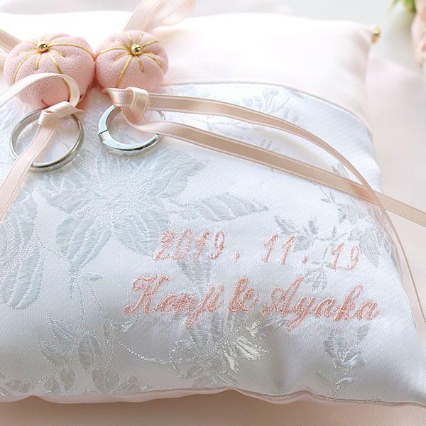 大流行中 和風リングピロー 麗 うらら 刺繍入り 安い Studiostodulky Cz