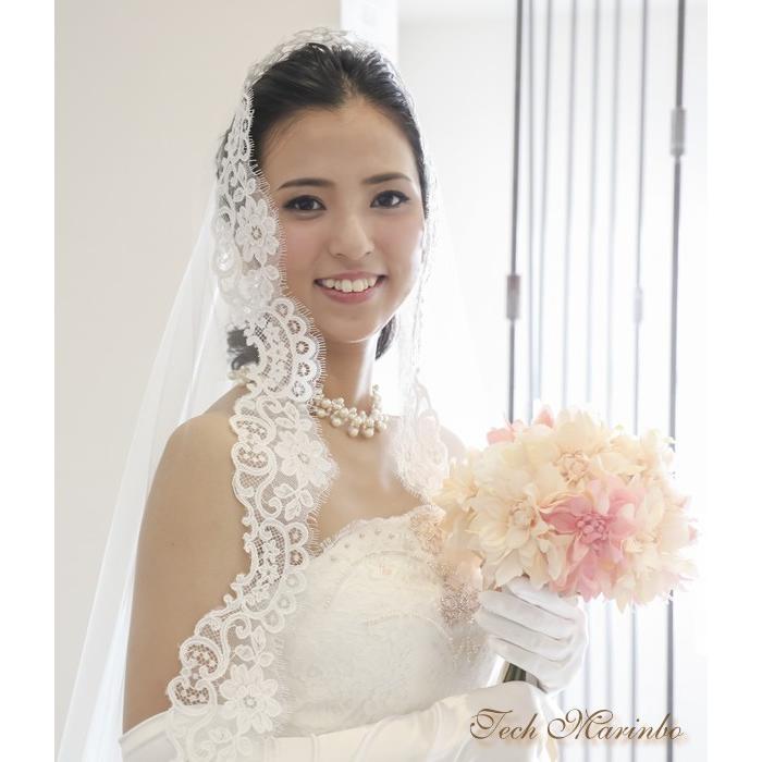 マリアベール ロング丈 カトリーナ Wm334 ウエディング工房てくまりんぼ 通販 Yahoo ショッピング