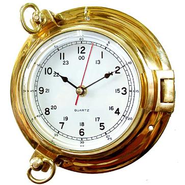 丸窓型時計232C : マリンガイド Yahoo!店 - 通販 - Yahoo!ショッピング