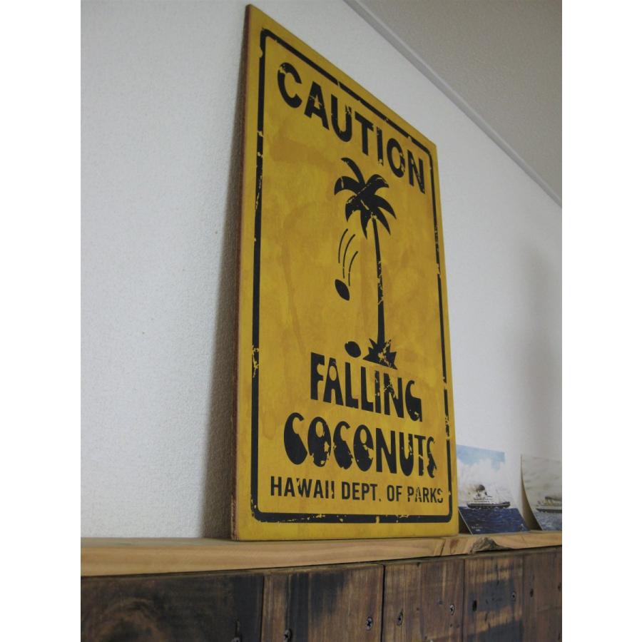 羽合町看板　ハワイ看板 ハレイワ 看板 ノースショア 木彫りのハワイアンサインボード