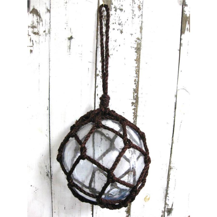 ガラス浮玉NO.07（23cm） 漁業用ブイ マリンアイテム 浮き球