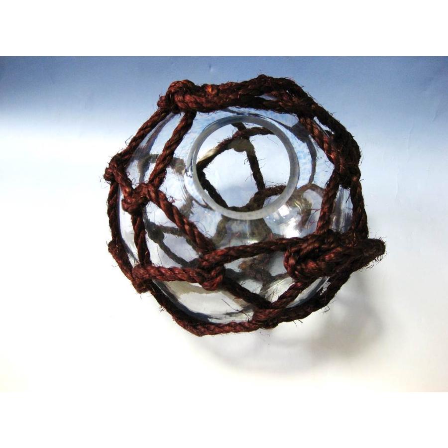 穴あきガラス浮玉NO.06（20cm） ガラス玉 壁掛け : マリンガイド