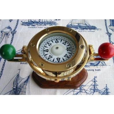 デスクコンパス マグネットコンパス 磁気コンパス : マリンガイド