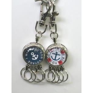 4リングキーホルダー イカリ ブイ プレゼントにおすすめ 6021 マリンガイド Yahoo 店 通販 Yahoo ショッピング