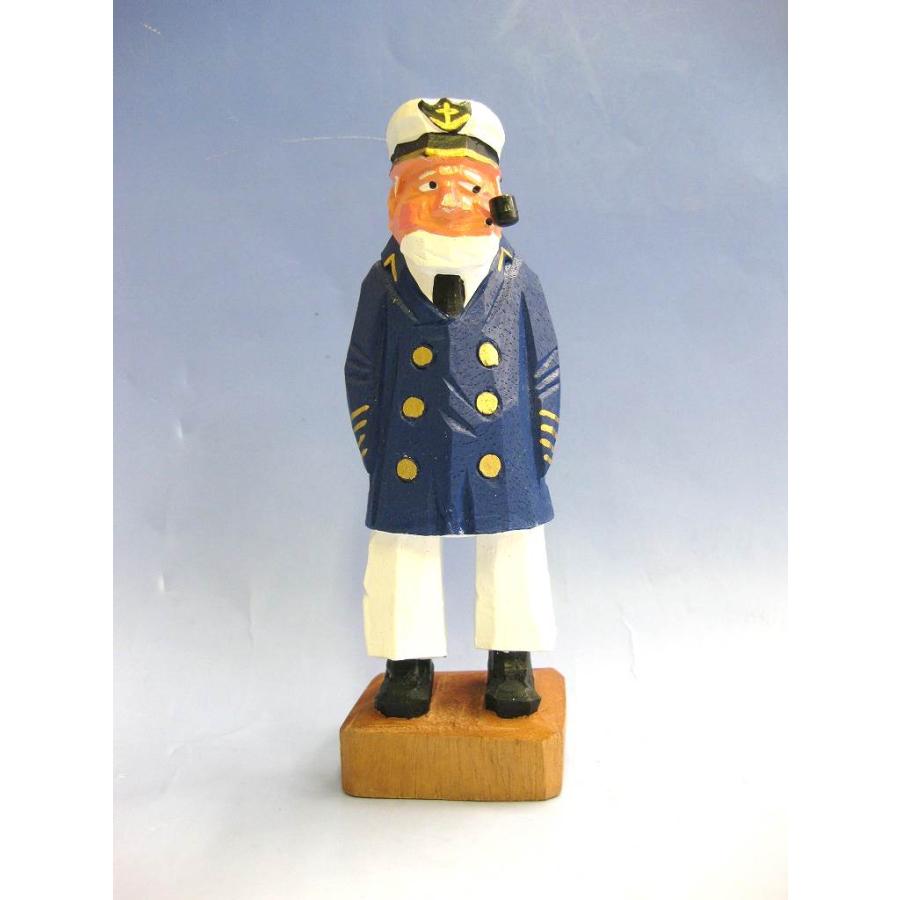 6インチセーラー人形（青船長/捕鯨船員/ボースン） 人気 定番 : マリン