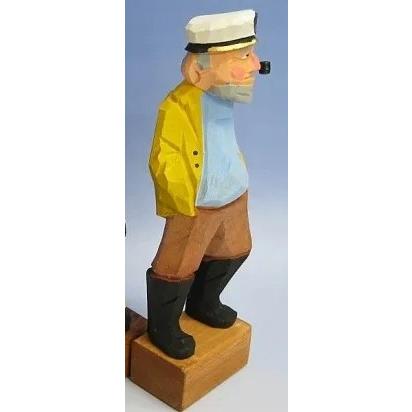 6インチセーラー人形（青船長/捕鯨船員/ボースン） 人気 定番 : マリン