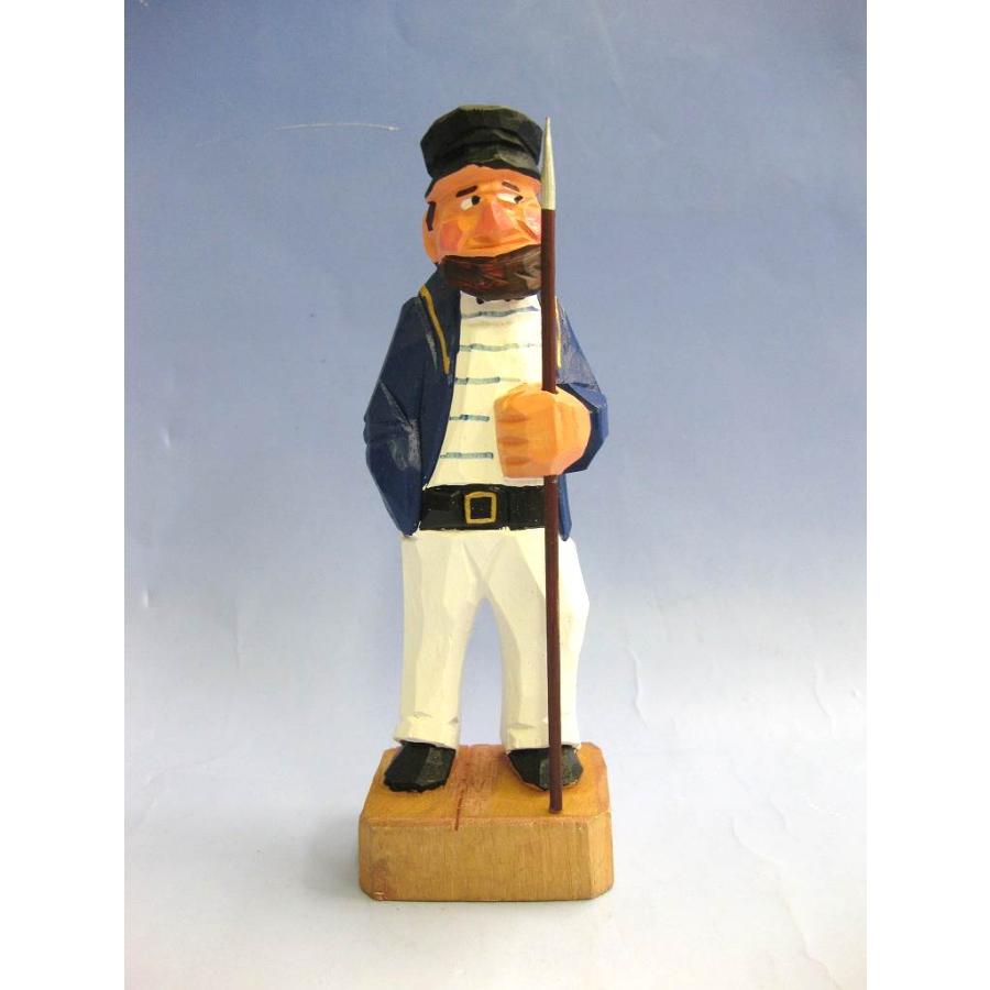 6インチセーラー人形（青船長/捕鯨船員/ボースン） 人気 定番 : マリン