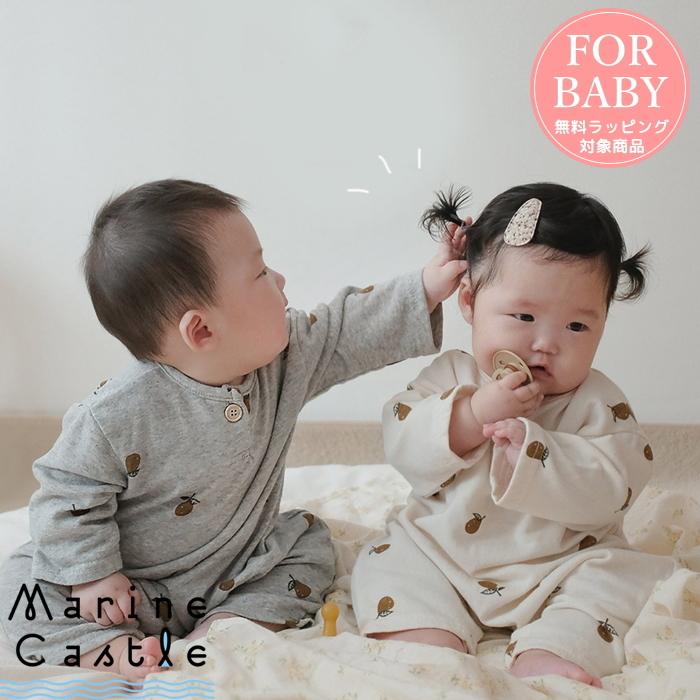 カバーオール 長袖 洋ナシ柄 フルーツ ベビー服 Baby 出産準備 男の子 女の子 70cm 80cm ナチュラル おしゃれ 韓国子供服 11 013 マリンキャッスル キッズ服 ベビー 通販 Yahoo ショッピング