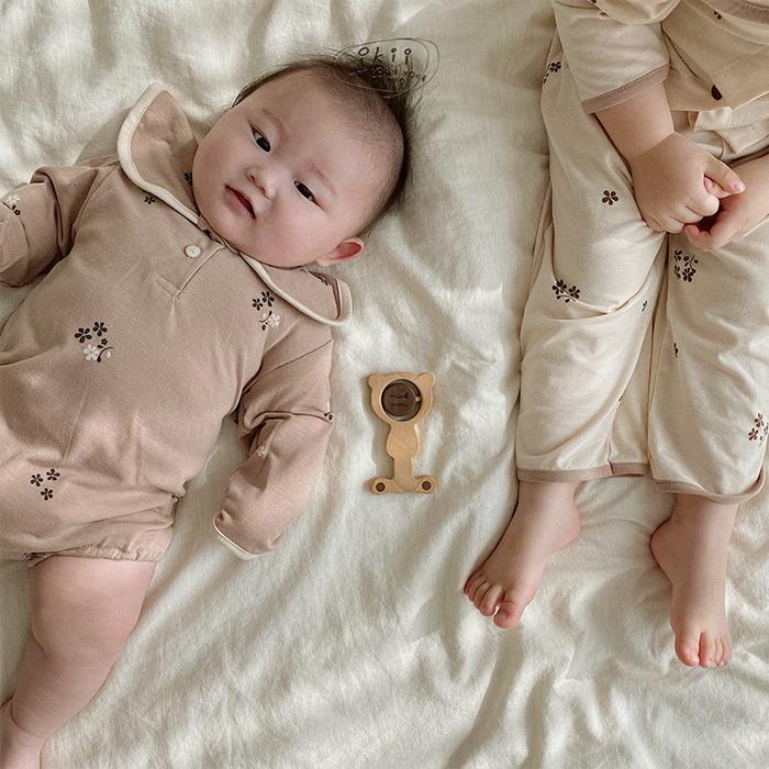 ロンパース Ikii セーラー襟 花柄 小花 Baby ベビー服 女の子 ペアルック 男の子 ファッション 春秋 出産祝い 出産準備 3ヶ月 6ヶ月 12ヶ月 韓国子供服 11 033 マリンキャッスル キッズ服 ベビー 通販 Yahoo ショッピング