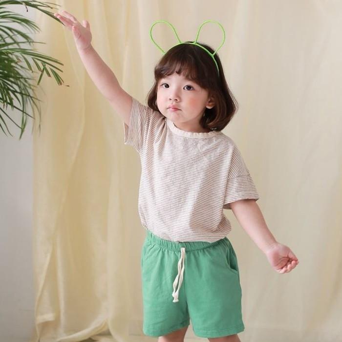 Tシャツ 半袖 男の子 女の子 保育園着 キッズ Kids おしゃれ サマー細ボーダー ティーシャツ カットソー 6色 韓国子供服 1 003 マリンキャッスル キッズ服 ベビー 通販 Yahoo ショッピング