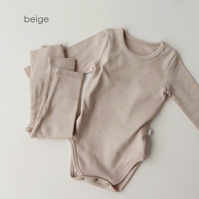 ロンパース レギンス 2点セット 60cm 70cm 80cm 新生児 leggings baby