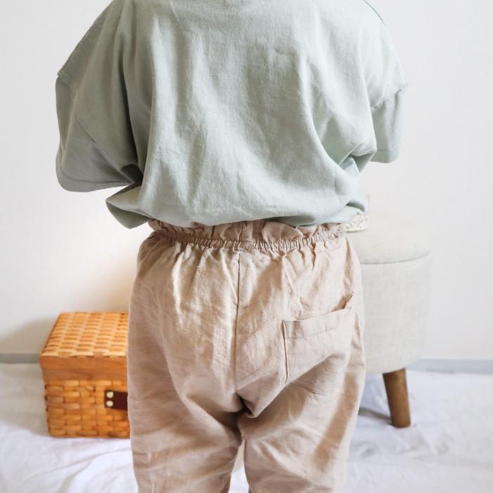 ハーフパンツ キッズ 韓国子供服 7分丈 リネン パンツ ボトム 夏 サマーコーデ 保育園着 短パン 女の子 男の子 半ズボン 90cm 100cm 110cm 1cm 130cm 140cm 210 009 湘南の韓国子供服マリンキャッスル 通販 Yahoo ショッピング