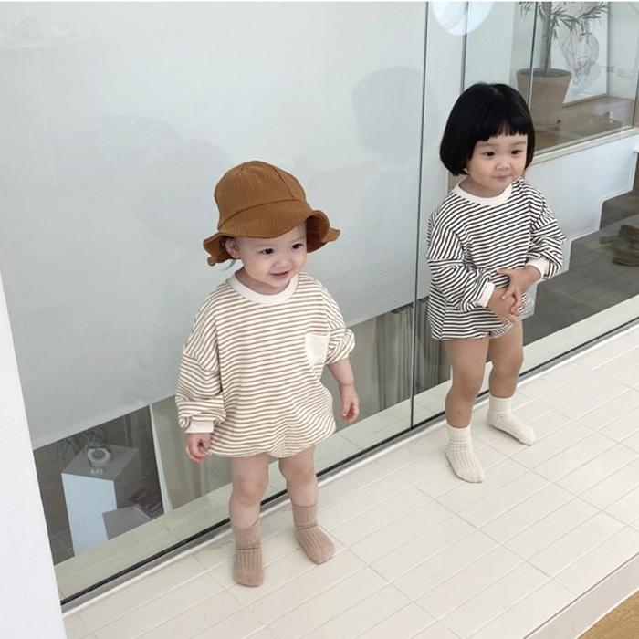 韓国子ども服 ベビー服 ロンパース 70 おしゃれ ノースリーブ 80 女の子