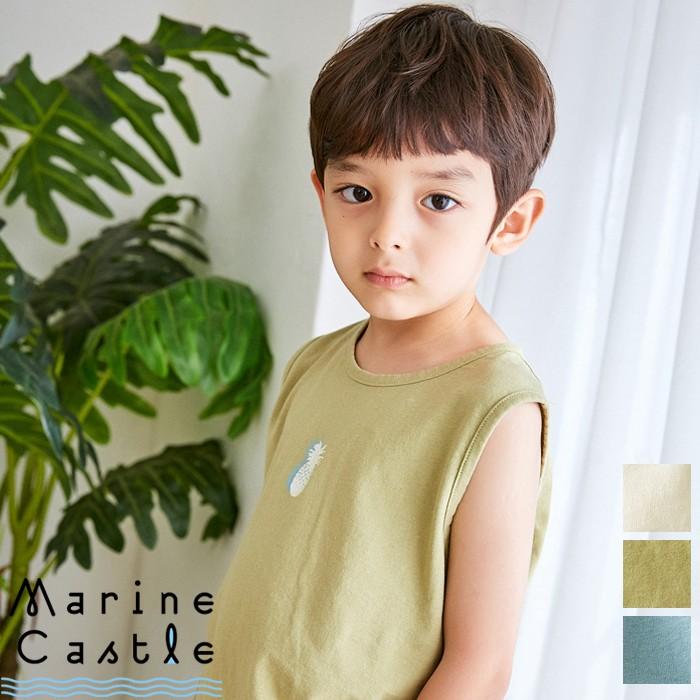Tシャツ ティーシャツ ノースリーブ キッズ Kids 男の子 女の子 おしゃれ タンクトップ 80 90 100 110 1 130 カットソー ポイント消化 プチプラ 555 040 マリンキャッスル キッズ服 ベビー 通販 Yahoo ショッピング