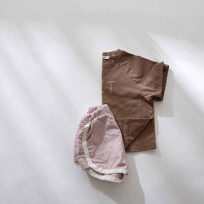 ショートパンツ サイドライン入り ストライプス 夏服 くすみカラー ガールズ 女の子 半ズボン 80cm 90cm 100cm 110cm 1cm 涼しい スポーツウェア 保育園着 555 075 マリンキャッスル キッズ服 ベビー 通販 Yahoo ショッピング