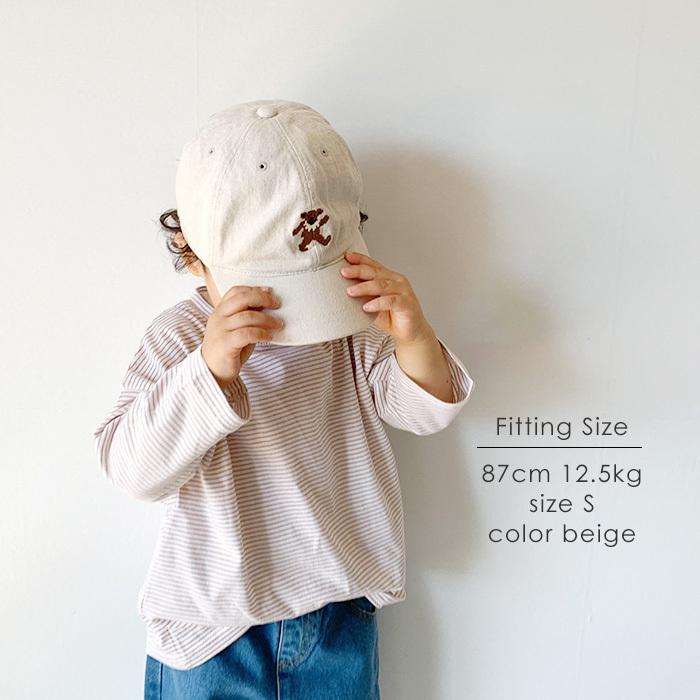 長袖Tシャツ トップス 韓国子供服 ボーダー ロンT キッズ 春秋 薄手 