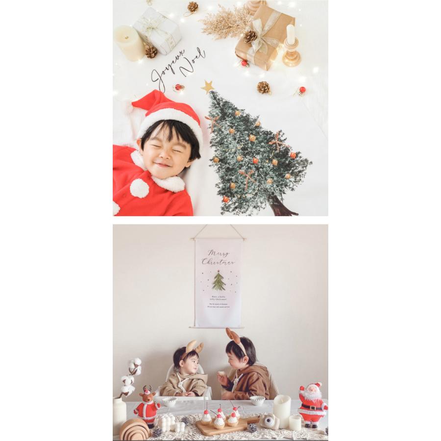 クリスマスツリー クリスマス タペストリー 飾り 装飾 イベント おしゃれ 小さめ 可愛い 倒れない ツリー パーティ おうちスタジオ おうち時間 北欧 Tp Ku 湘南の韓国子供服マリンキャッスル 通販 Yahoo ショッピング
