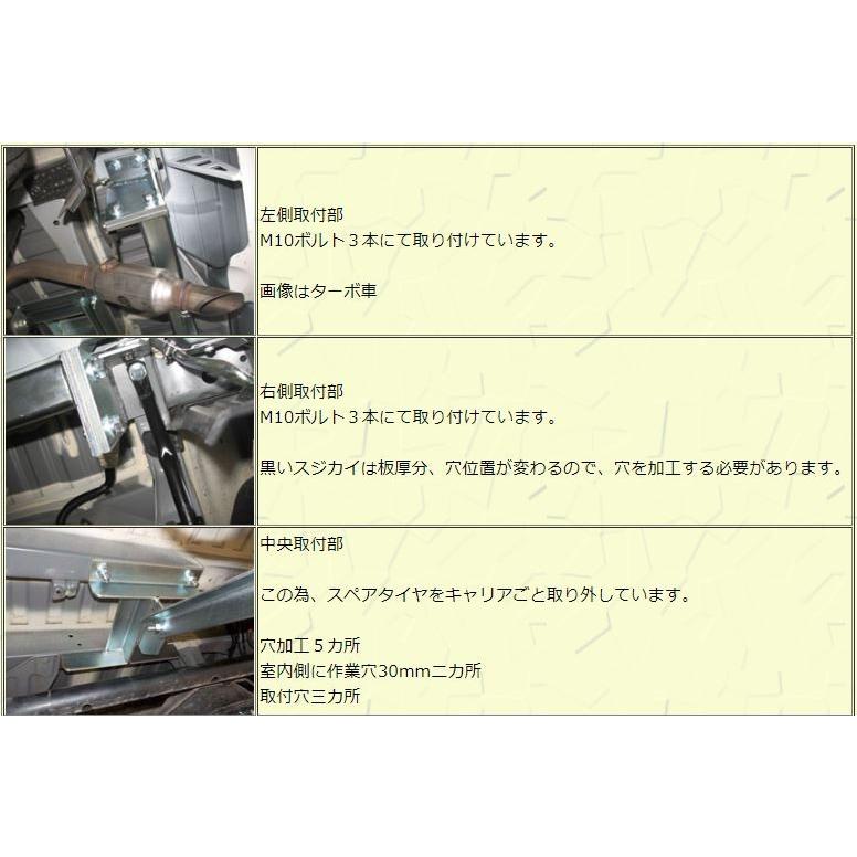 サンロッキーヒッチメンバー ダイハツ アトレーワゴン(S331G） 後期型