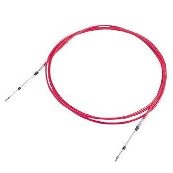 MORSE J33Cコントロールケーブル(取付部ミリネジ仕様) 7.5m レッド※メーカー直送商品※受注生産・キャンセル不可 ※納期2週間