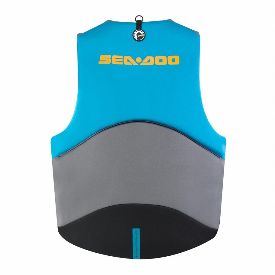【新品未使用】ライフジャケット フリーダム ブルー 大人用 SEA-DOO/シードゥ Freedom PFD レディース フリーダム ライフ
