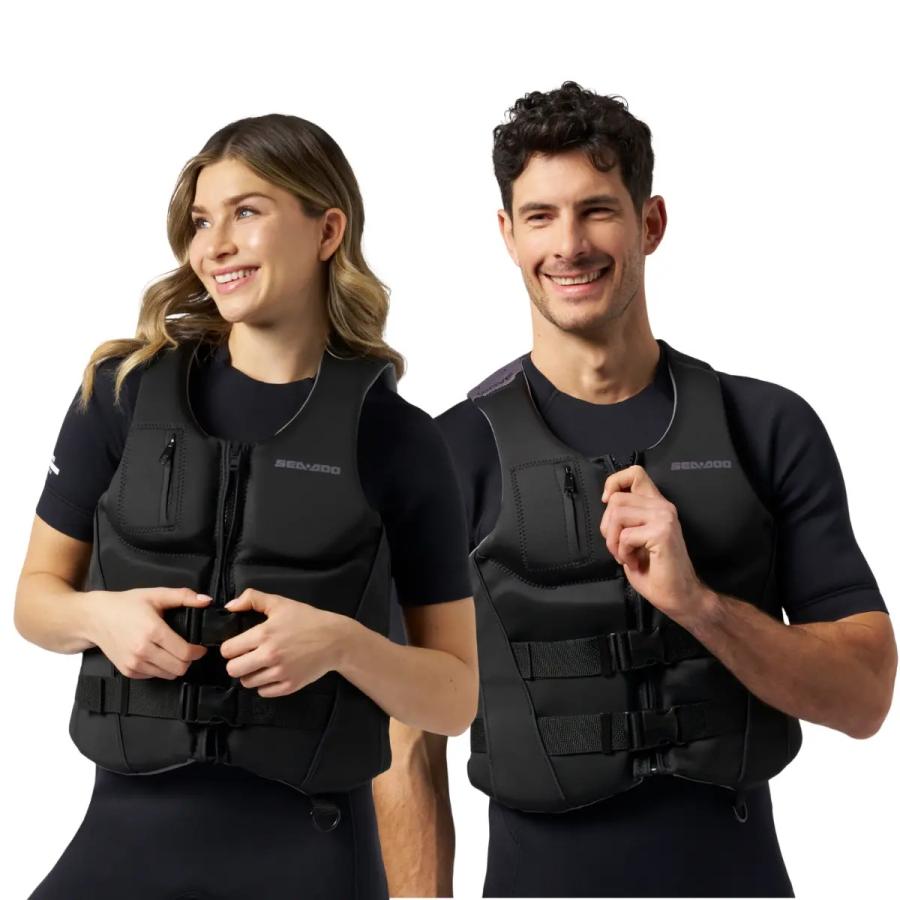 OSDR フード付きライフジャケット ブラック Sea-Doo SEA-DOO（シードゥ）ライフジャケット ネオプレン（ユニ