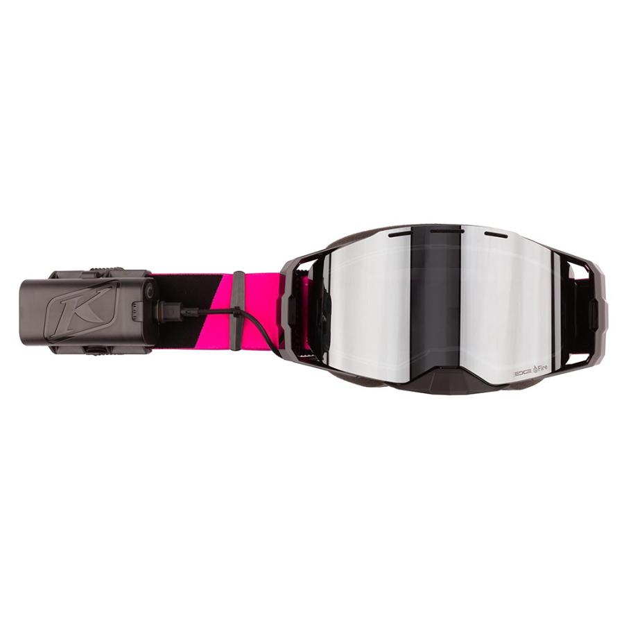 Klim 電熱ゴーグル(ピンク)／EDGE EFIRE GOGGLE Klim（クライム）スノー用 電熱ゴーグル（ピンク）EDGE EFIRE GOGGLE