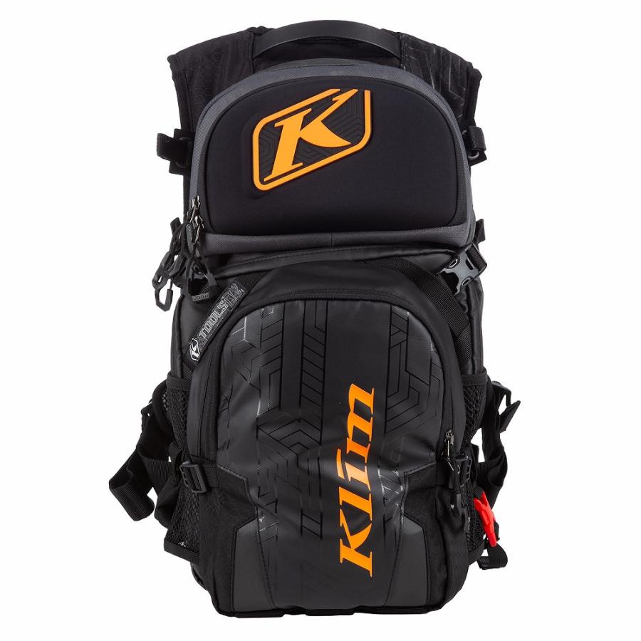Klim/クライム NAC PAK ナックパク（ASPHALT - STRIKE ORANGE）13L 