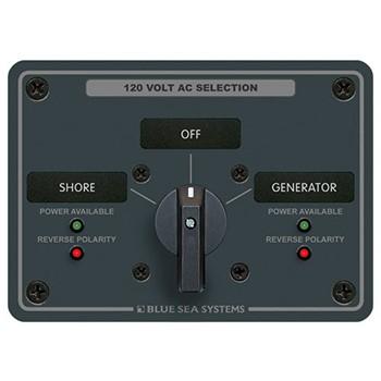 120VAC電源セレクトスイッチパネルセット8366 : MarineDay's - 通販