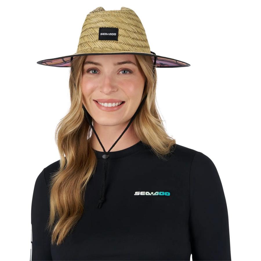 SEA-DOO（シードゥ） Straw Hat 麦わら帽子 M/L（SEA-DOO Gear