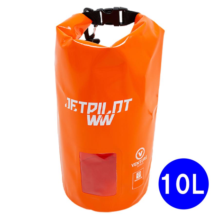 JETPILOT(ジェットパイロット)　VENTURE 10L DRY SAFE BAG　ウォータープルーフバッグ　Orange（10リッター）＃ACS21910*セール品*キャンセル・返品 不可