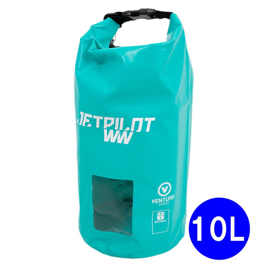 JETPILOT(ジェットパイロット)　VENTURE 10L DRY SAFE BAG　ウォータープルーフバッグ　Teal（10リッター）＃ACS21910*セール品*キャンセル・返品 不可