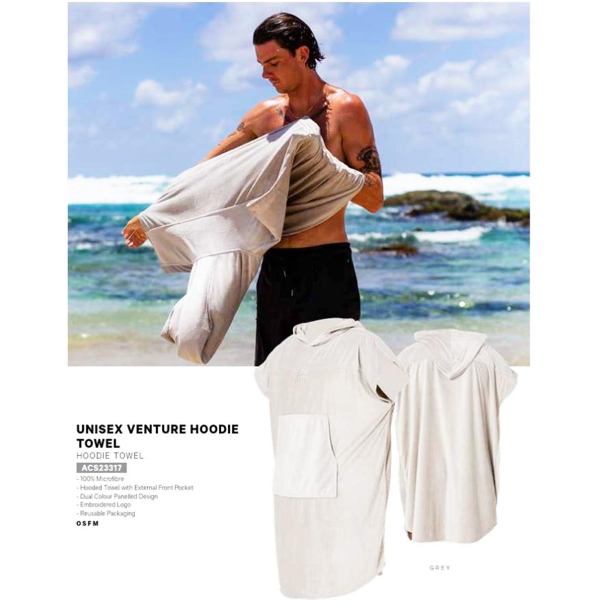 JETPILOT（ジェットパイロット） UNISEX VENTURE HOODIE TOWEL ビーチ