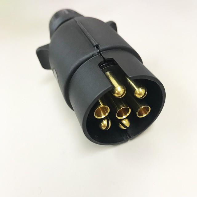SOREX トレーラー用ヒッチ 7ピンコネクター付き ヨーロッパ(EU) 7ピン トレーラーソケット 12V 1個 : MarineDay's