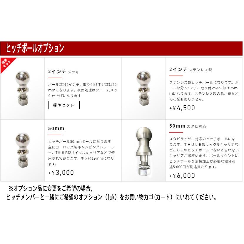 Global Tight トレーラー用ヒッチ 2インチ