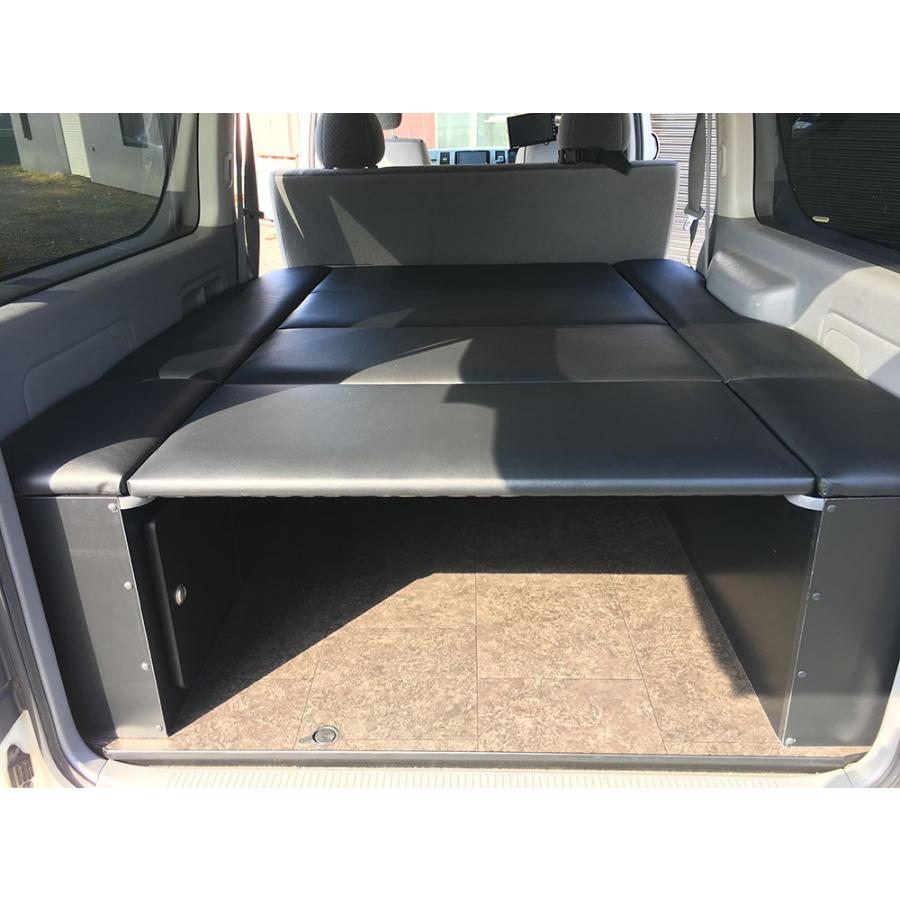 200系ハイエース　ワイドボディ　S-GL用　ボックスタイプ　※代引不可　ベッドキット（hiace-bed-w）*受注生産品　※キャンセル不可