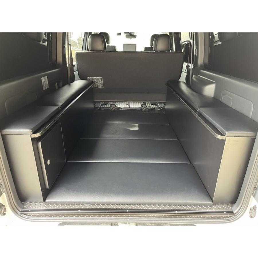 200系ハイエース S-GL標準ボディ 用　ボックスタイプ ベッドキット（hiace-bed）受注生産品　代引不可　キャンセル不可｜marinedays2｜02