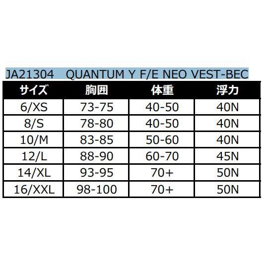 JETPILOT（ジェットパイロット）レディース ライフジャケット QUANTUM Y F/E NEO VEST（Red）＃JA21304 SUP ウェイクボード *セール品*キャンセル・返品 不可の画像