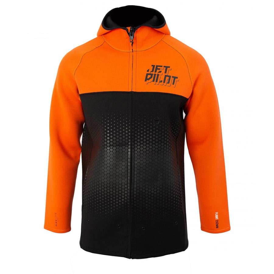 JETPILOT（ジェットパイロット）FLIGHTTOURCOAT　ツアーコート　ブラック/オレンジ　＃JA22160*セール品*キャンセル・返品不可