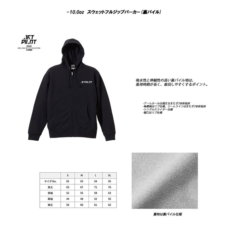 JETPILOT（ジェットパイロット）日本限定モデル ジップパーカー&パンツ